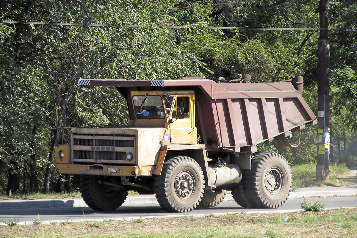 Запорожская область, № 007-95 НР — БелАЗ-7540