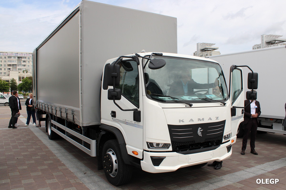 Минск, № (BY-7) Б/Н 0354 — КамАЗ-43082-H5 "Компас 12"; Минск — Автомобили без номеров; Минск — Новые автомобили; Минск — Выставка "БАМАП-2025"