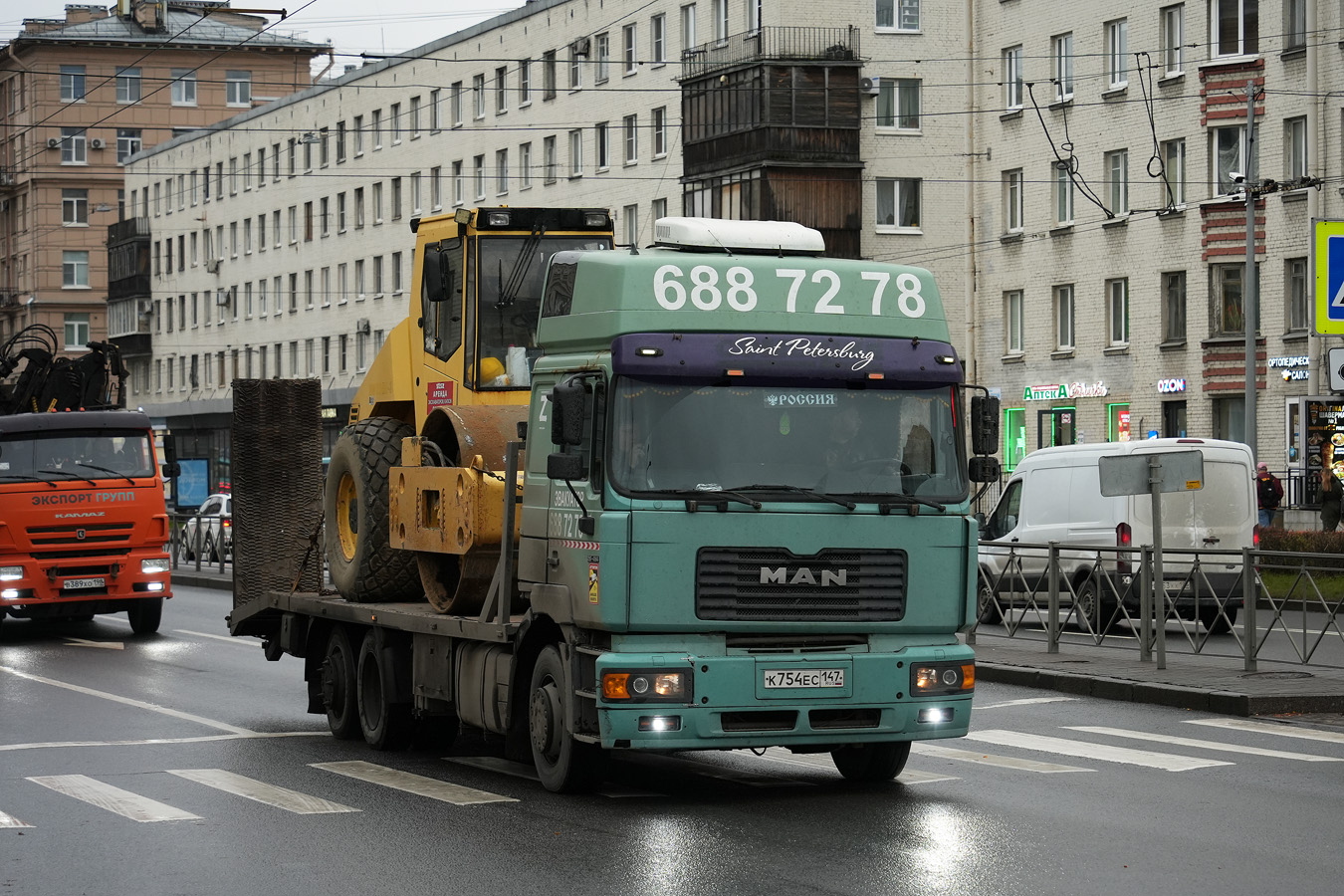 Ленинградская область, № К 754 ЕС 147 — MAN F2000 26.414