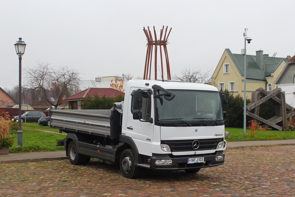 Литва, № NFJ 103 — Mercedes-Benz Atego 816