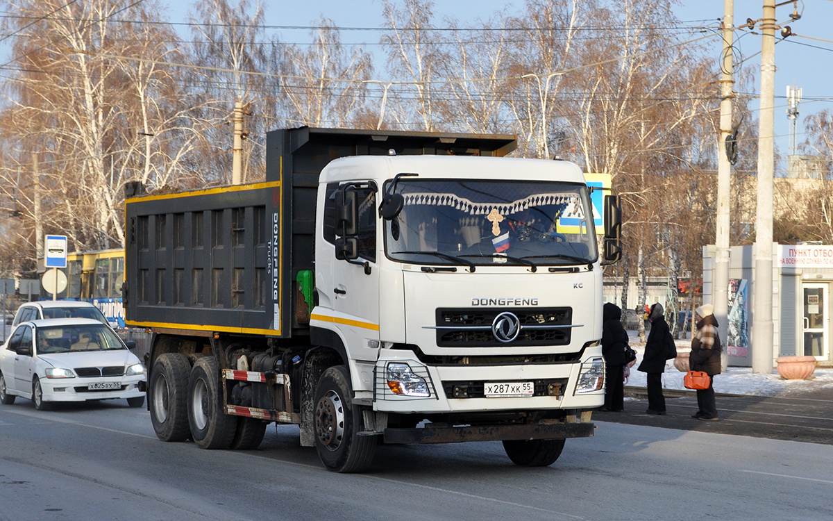 Омская область, № Х 287 ХК 55 — Dongfeng KC DFH3330