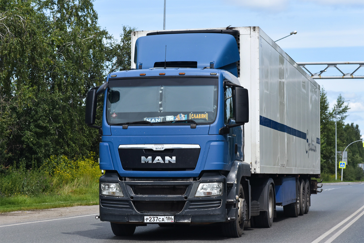 Ханты-Мансийский автоном.округ, № Р 237 СА 186 — MAN TGS 19.400