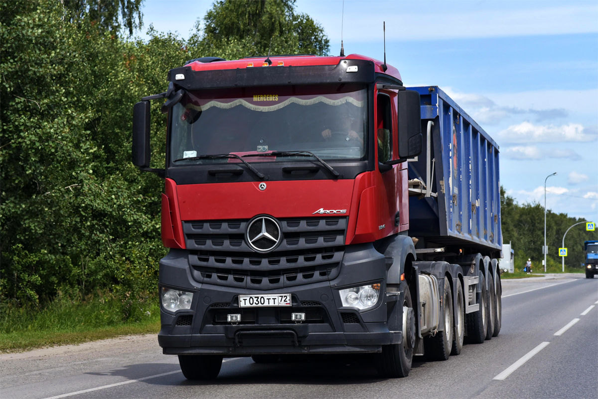 Тюменская область, № Т 030 ТТ 72 — Mercedes-Benz Arocs 3345 [Z9M]