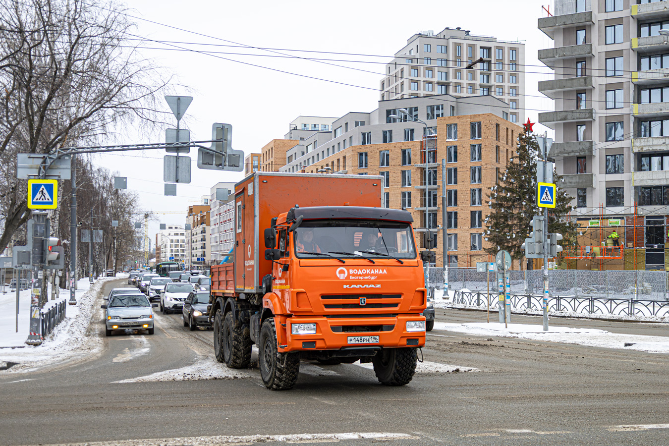 Свердловская область, № Р 148 РН 196 — КамАЗ-43118-50