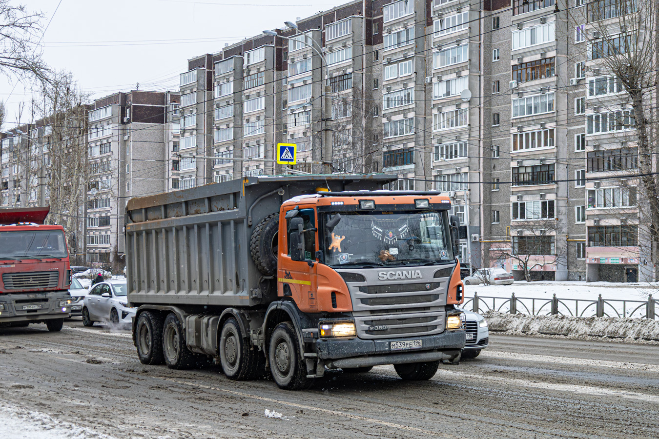 Свердловская область, № М 539 РЕ 196 — Scania ('2011) P380