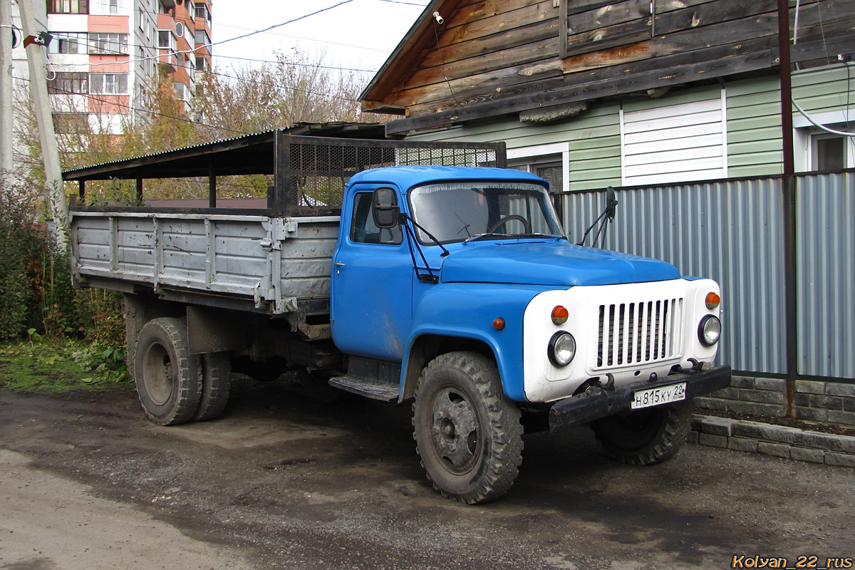 Алтайский край, № Н 815 КУ 22 — ГАЗ-53-12
