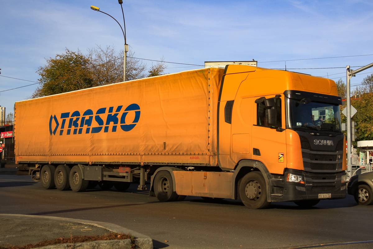 Московская область, № Т 816 ТХ 750 — Scania ('2016) P440
