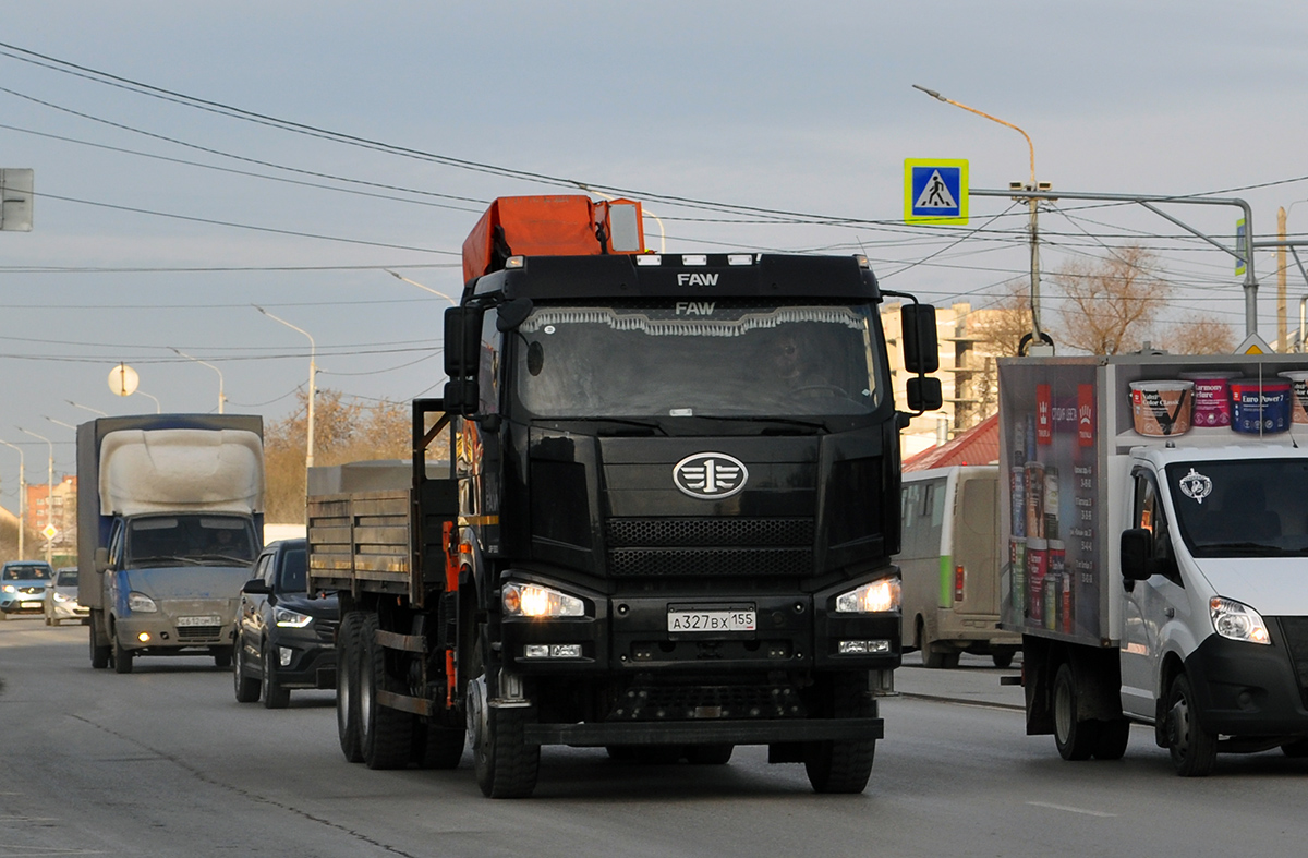 Омская область, № А 327 ВХ 155 — FAW (общая модель)