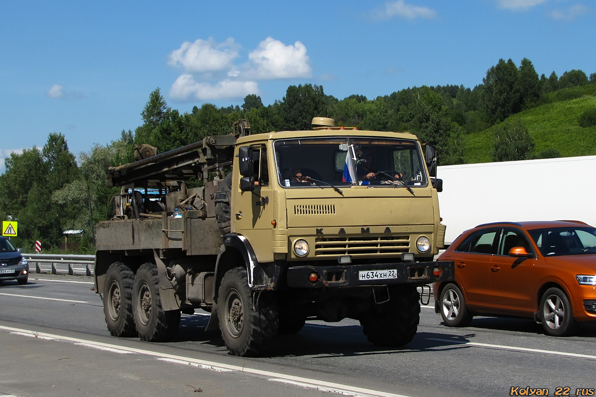 Алтайский край, № Н 634 ХН 22 — КамАЗ-43106