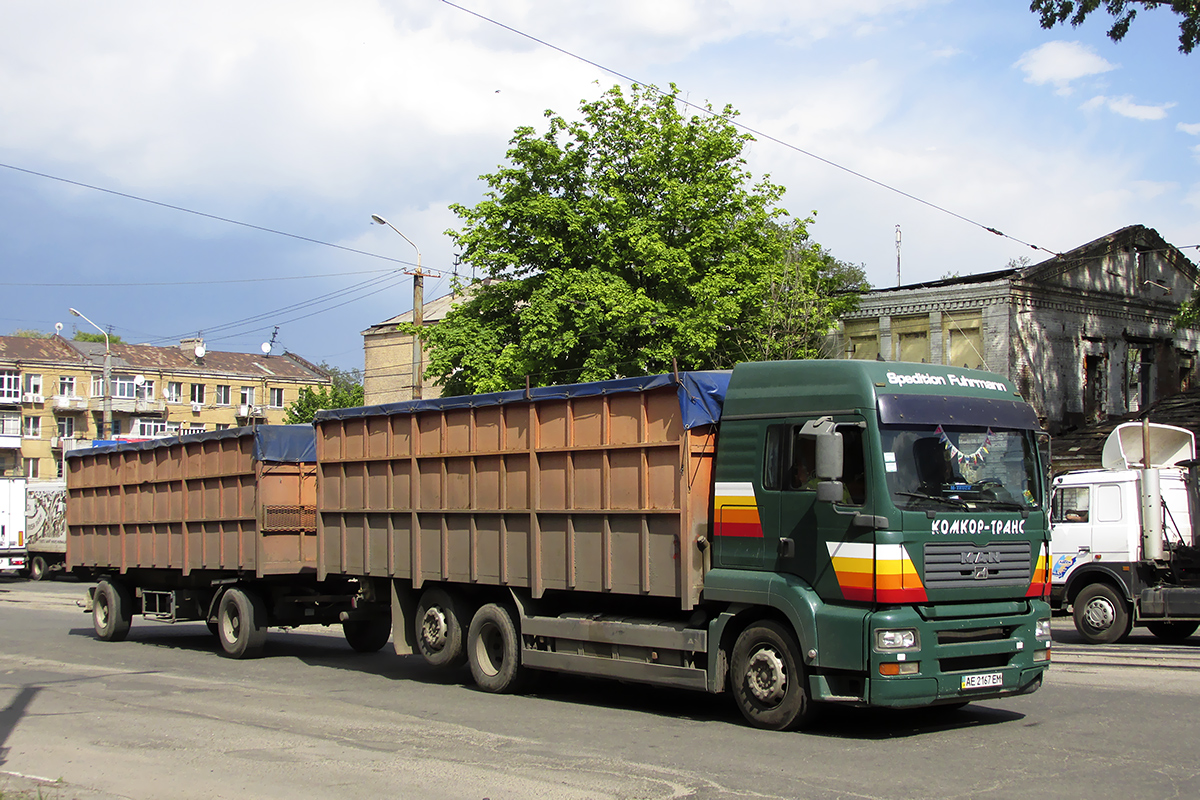 Днепропетровская область, № АЕ 2167 ЕМ — MAN TGA 26.430