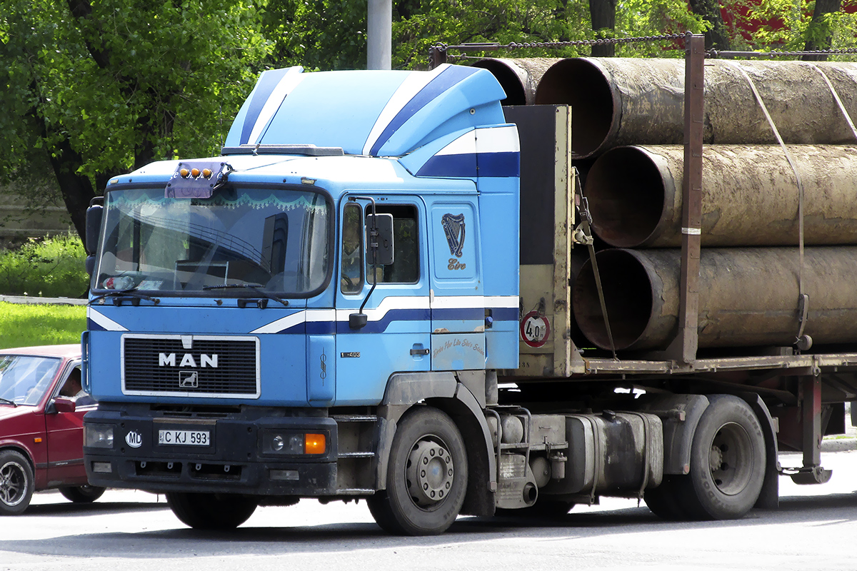 Молдавия, № C KJ 593 — MAN F2000 18.403