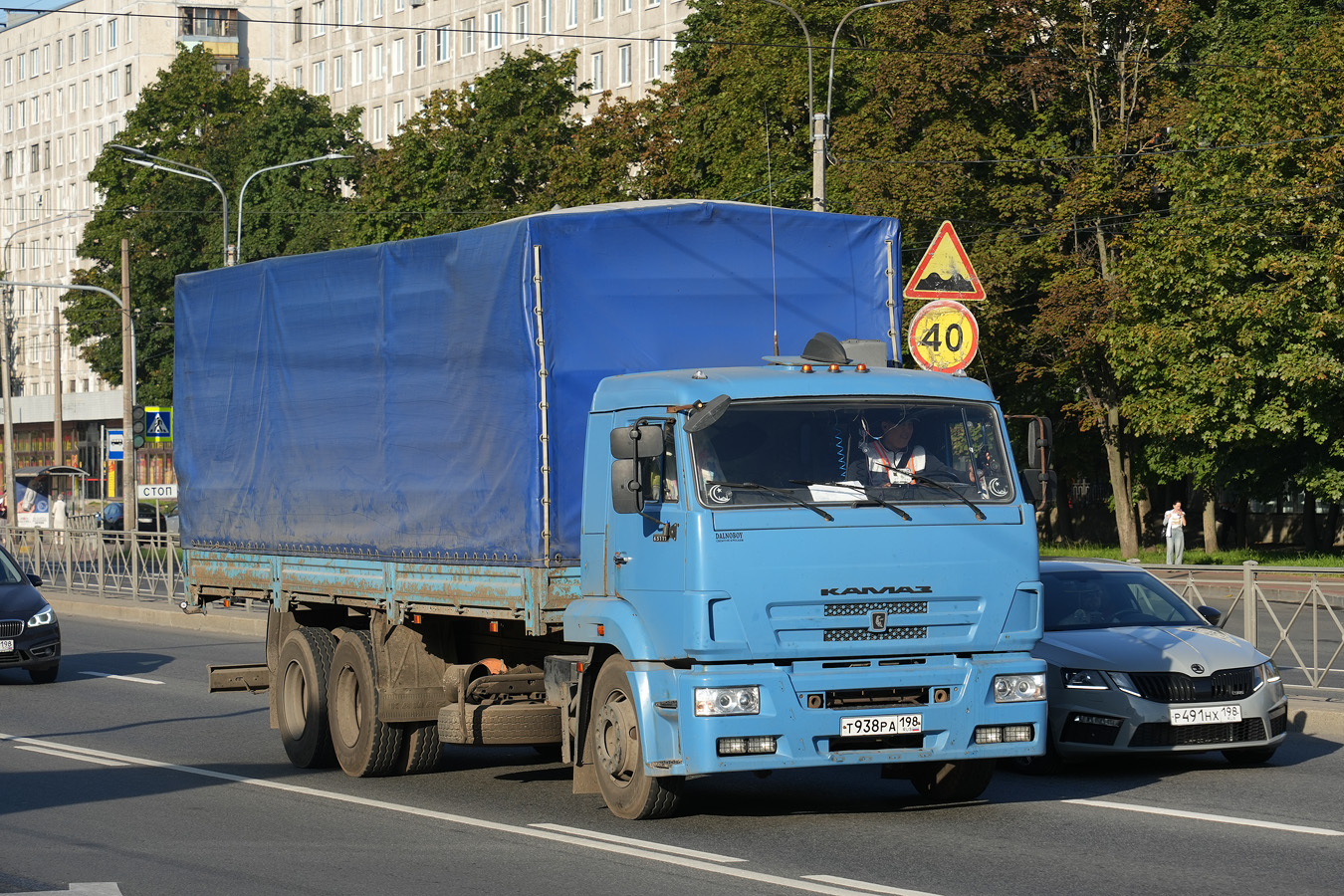 Санкт-Петербург, № Т 938 РА 198 — КамАЗ-65117-62