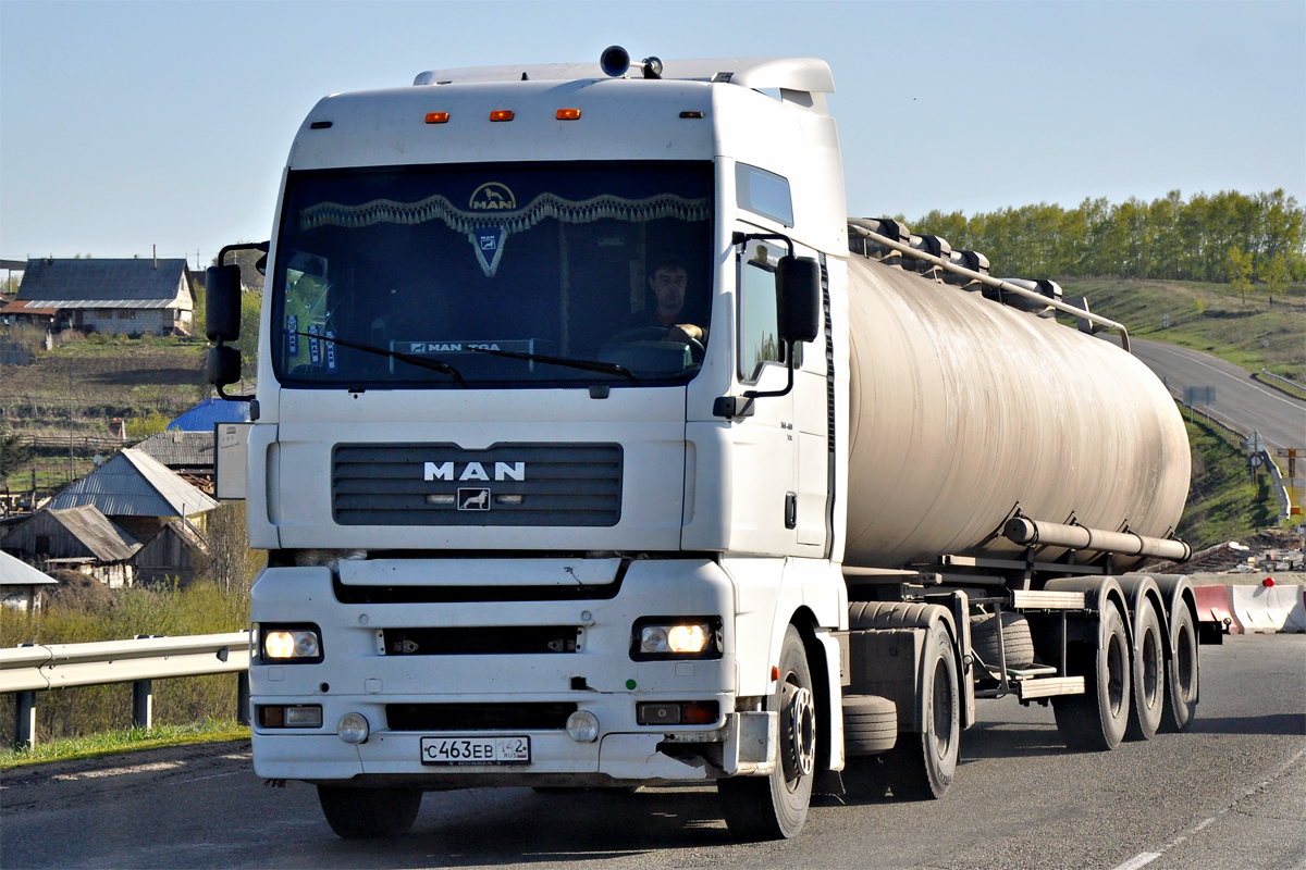 Кемеровская область, № С 463 ЕВ 142 — MAN TGA 18.460