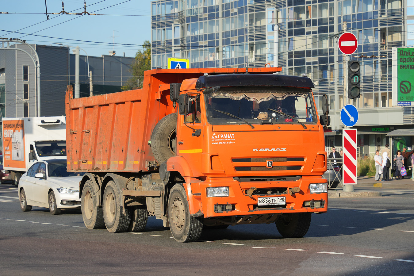 Санкт-Петербург, № В 836 ТК 198 — КамАЗ-6520 (общая модель)