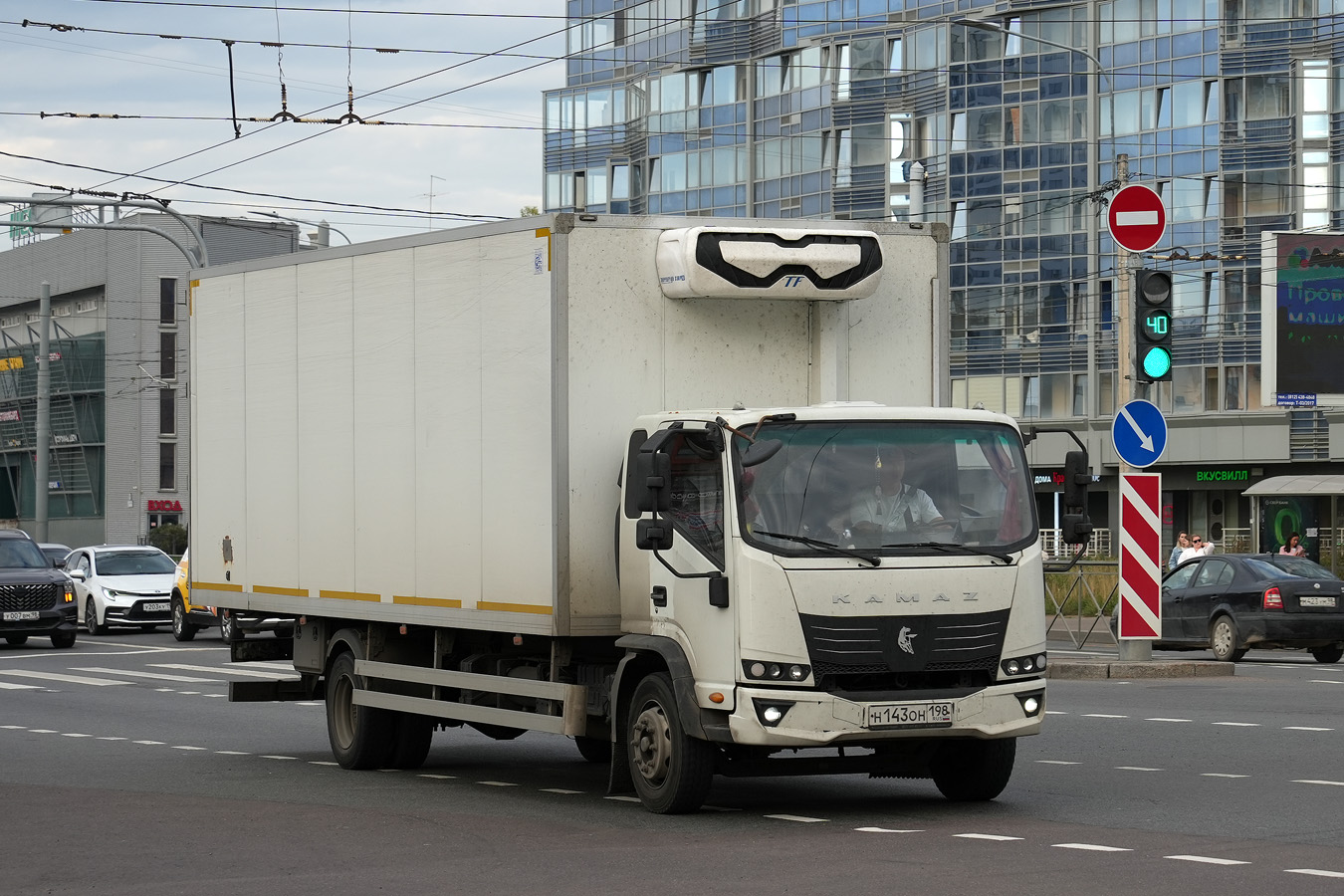 Санкт-Петербург, № Н 143 ОН 198 — КамАЗ-43082-H5 "Компас 12"