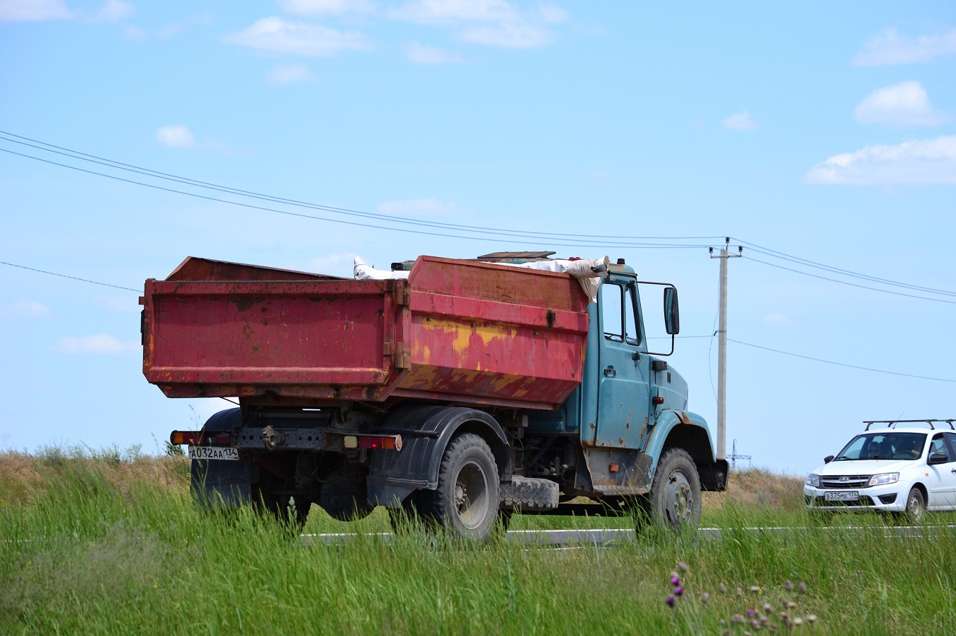 Волгоградская область, № А 032 АА 134 — ЗИЛ-494560