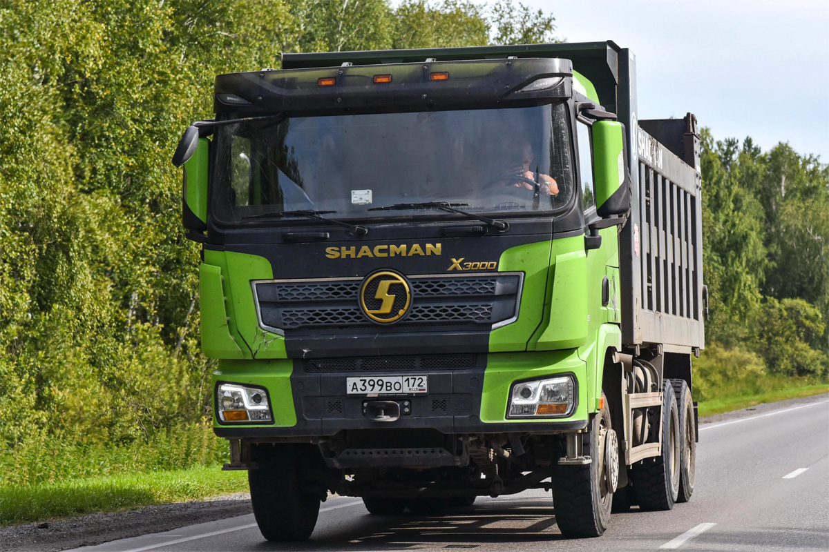 Тюменская область, № А 399 ВО 172 — Shaanxi Shacman X3000 SX3258