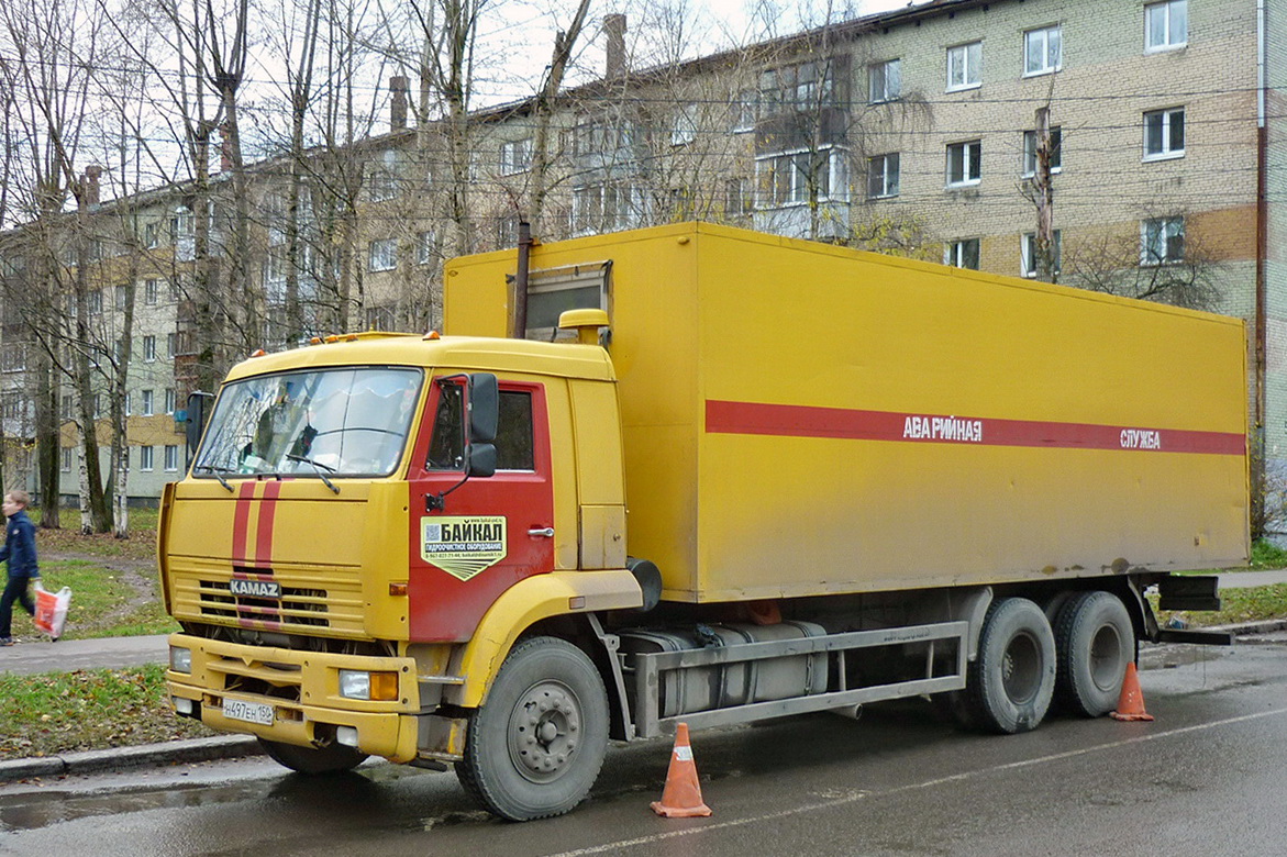 Московская область, № Н 497 ЕН 150 — КамАЗ-65117 [651170]