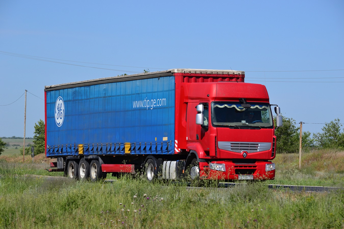 Московская область, № Х 277 НТ 790 — Renault Premium ('2006)