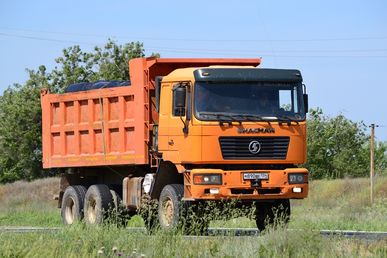 Волгоградская область, № М 890 РЕ 134 — Shaanxi Shacman F3000 SX325x