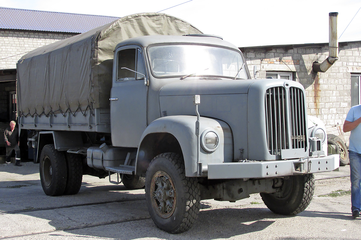 Запорожская область, № (UA08) Б/Н 0020 — Saurer 2DM; Транспортные средства без номеров (Запорожская область)