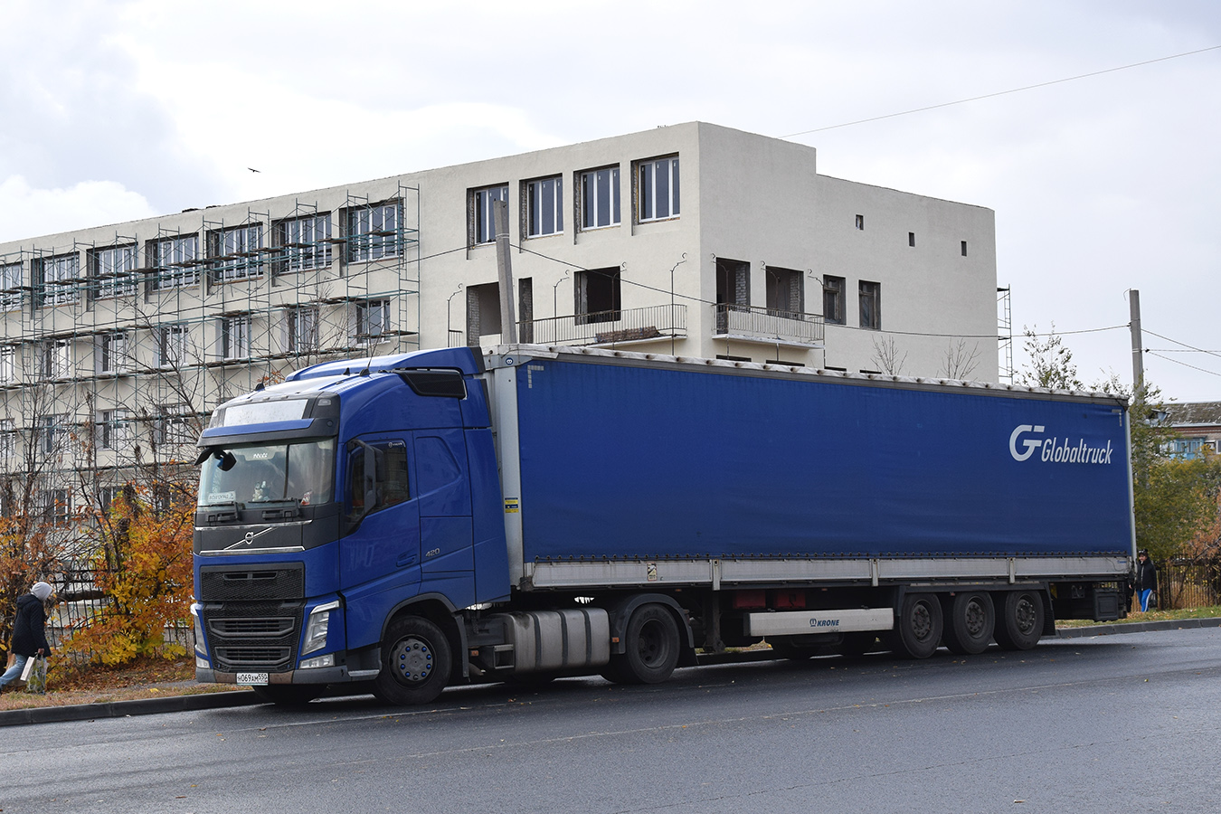 Московская область, № Н 069 АМ 550 — Volvo ('2010) FM.420 [X9P]