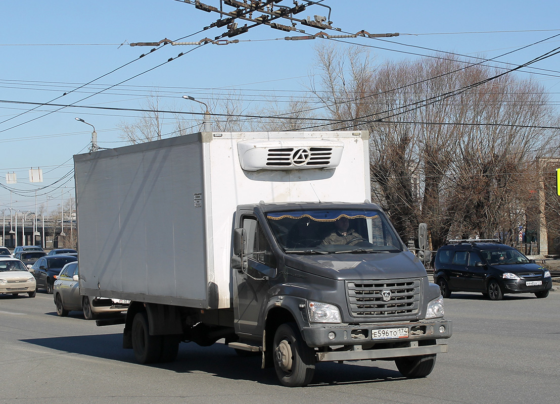 Челябинская область, № Е 596 ТО 174 — ГАЗ-C41R13