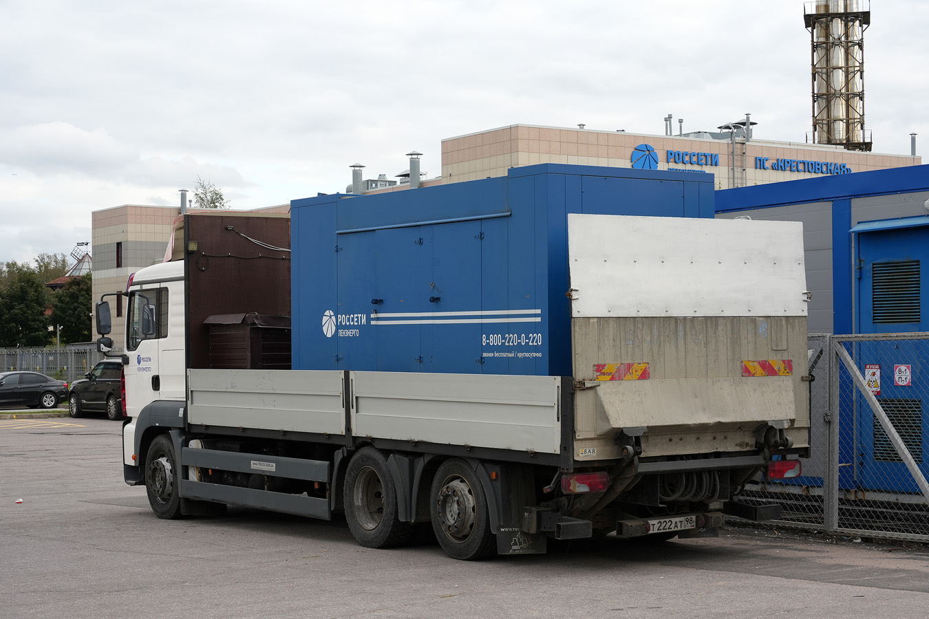 Санкт-Петербург, № Т 222 АТ 98 — MAN TGA 26.350