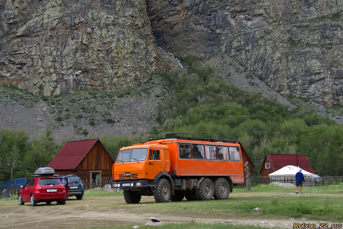Алтайский край, № Н 680 ХВ 22 — КамАЗ-43114-02 [43114C]