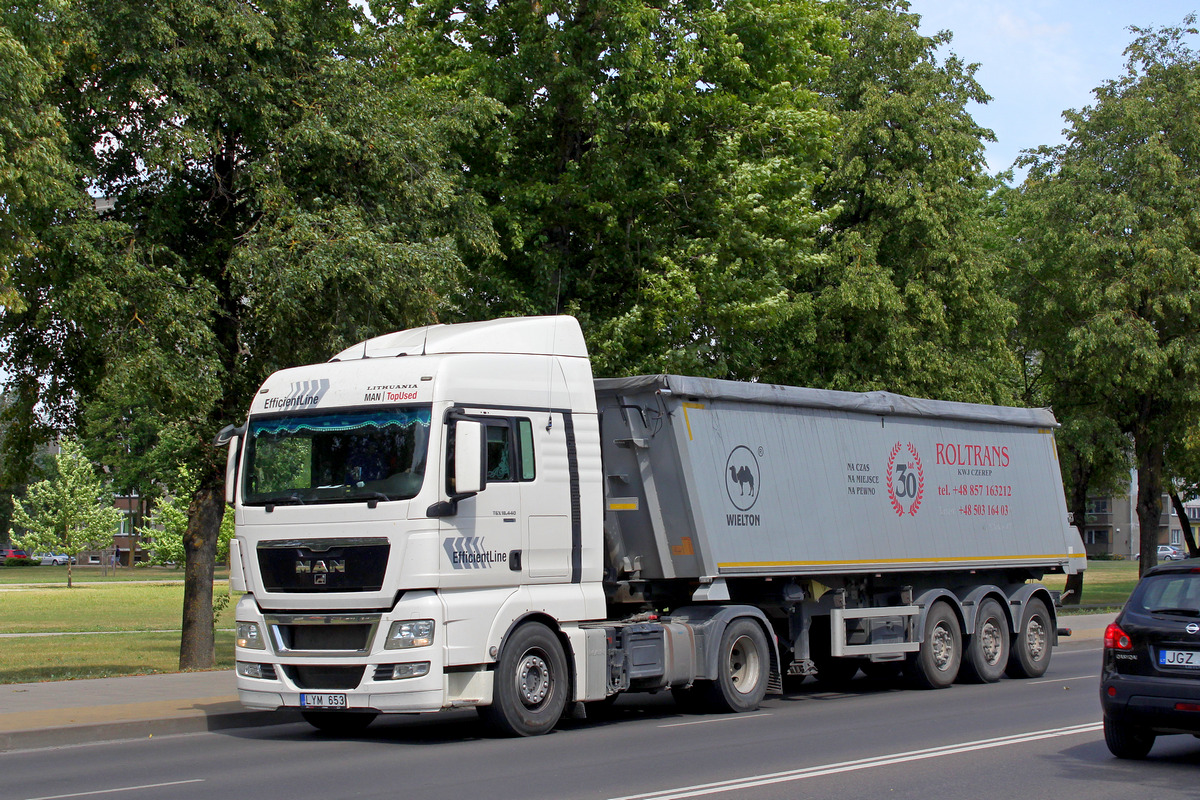 Литва, № LYM 653 — MAN TGX ('2007) 18.440