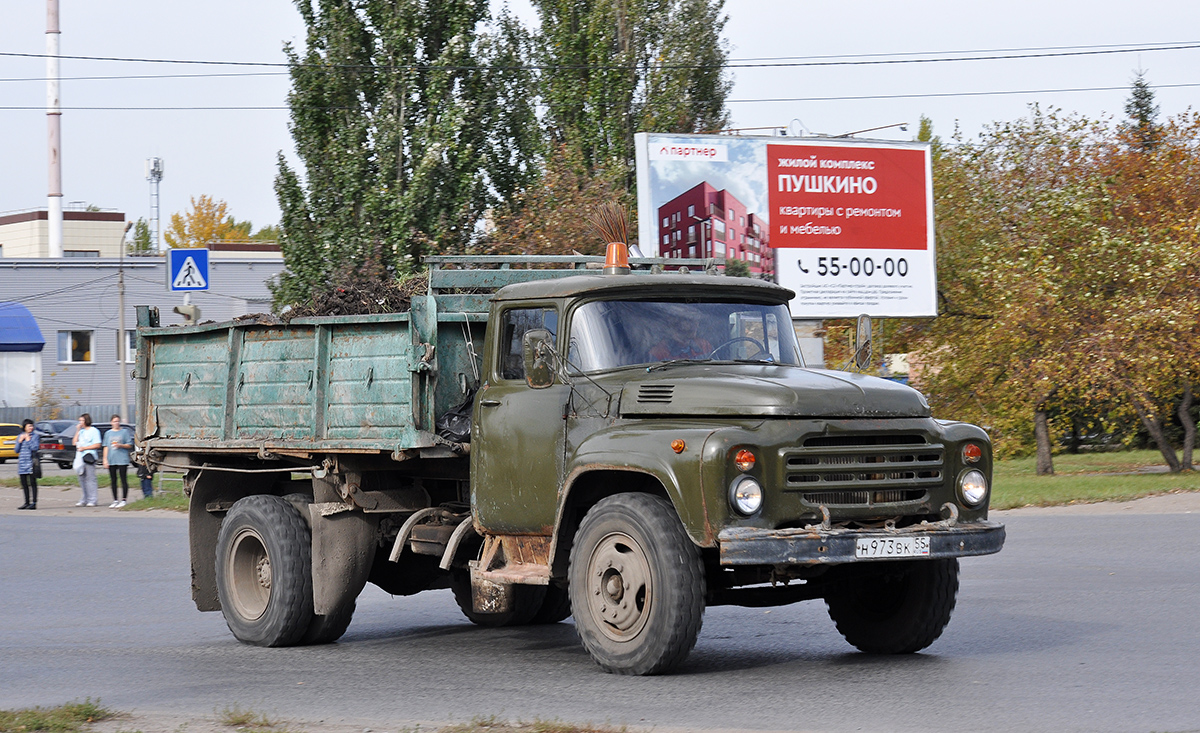 Омская область, № Н 973 ВК 55 — ЗИЛ-495710