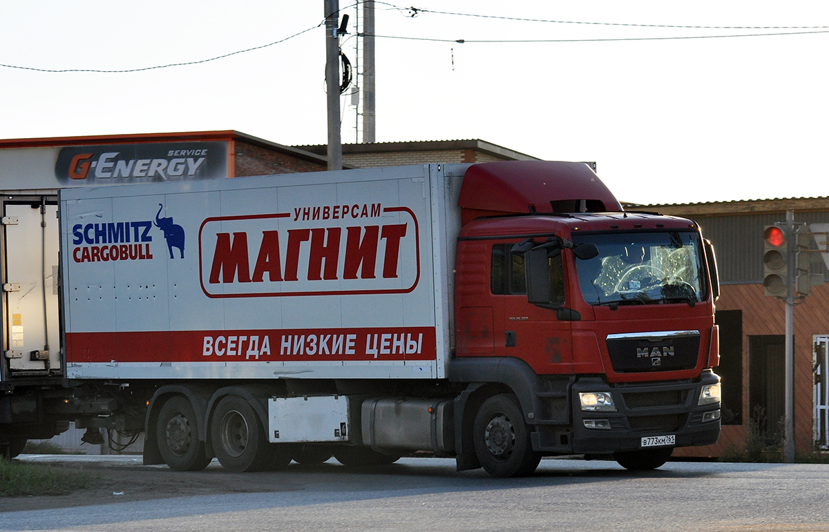 Омская область, № В 773 КМ 761 — MAN TGS 26.350