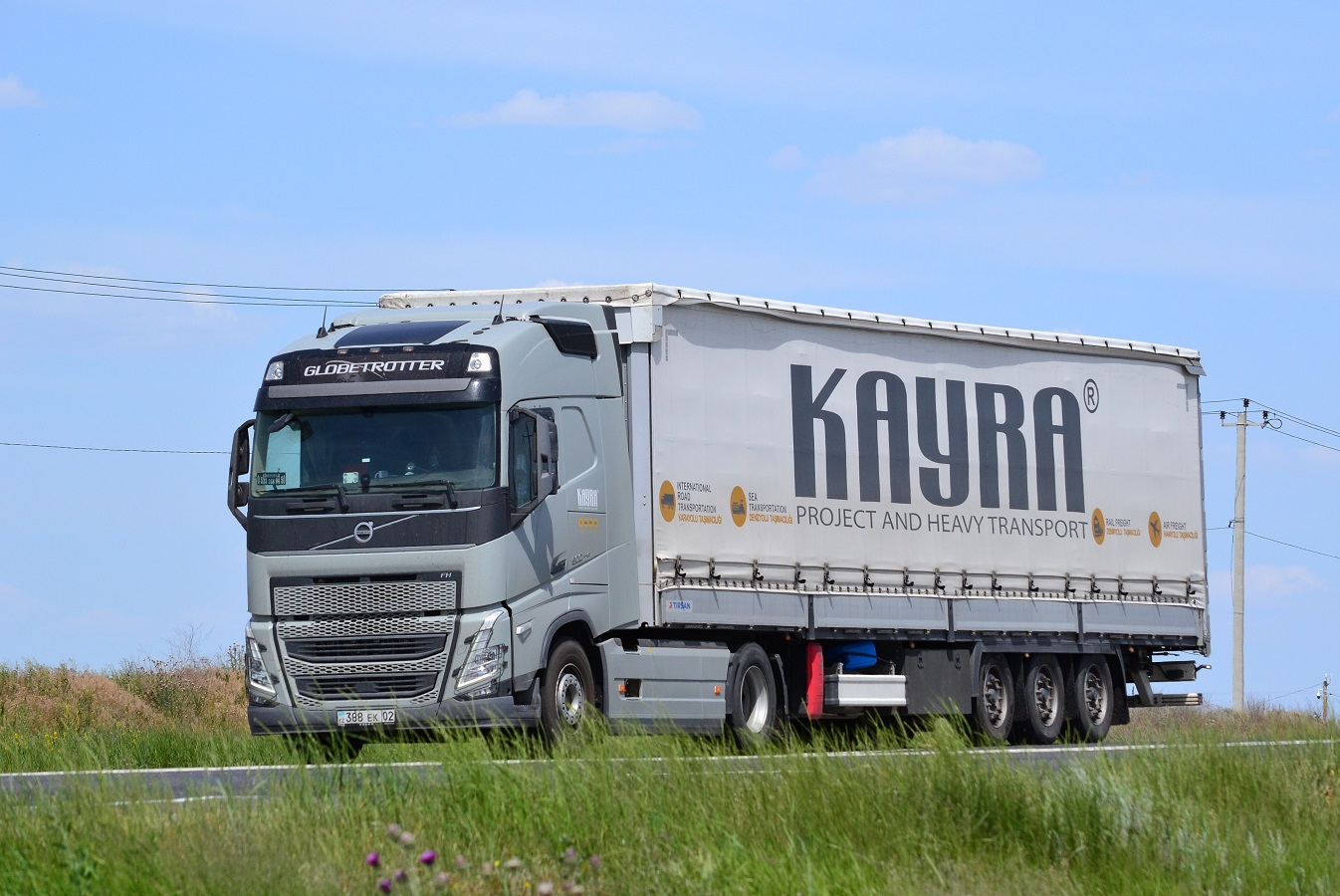 Алматы, № 388 EK 02 — Volvo ('2020) FH.500
