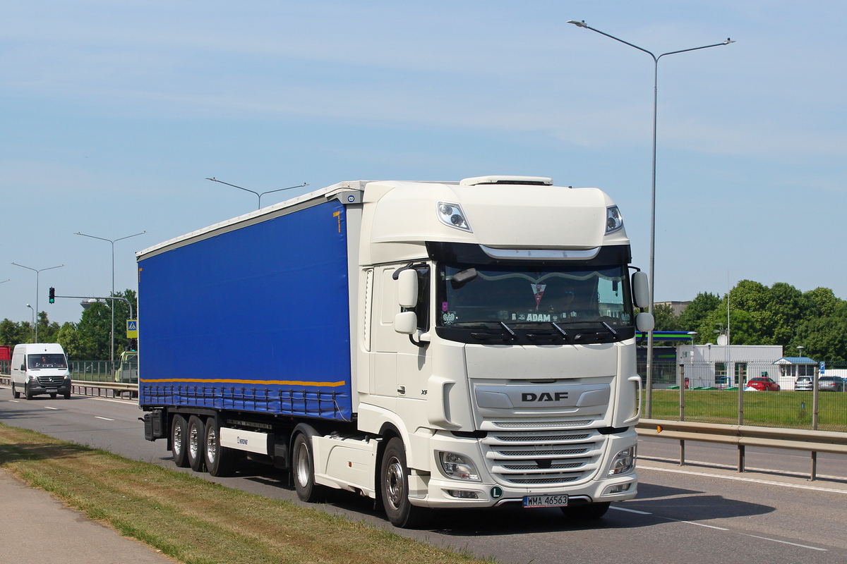 Польша, № WMA 46563 — DAF XF Euro6 FT