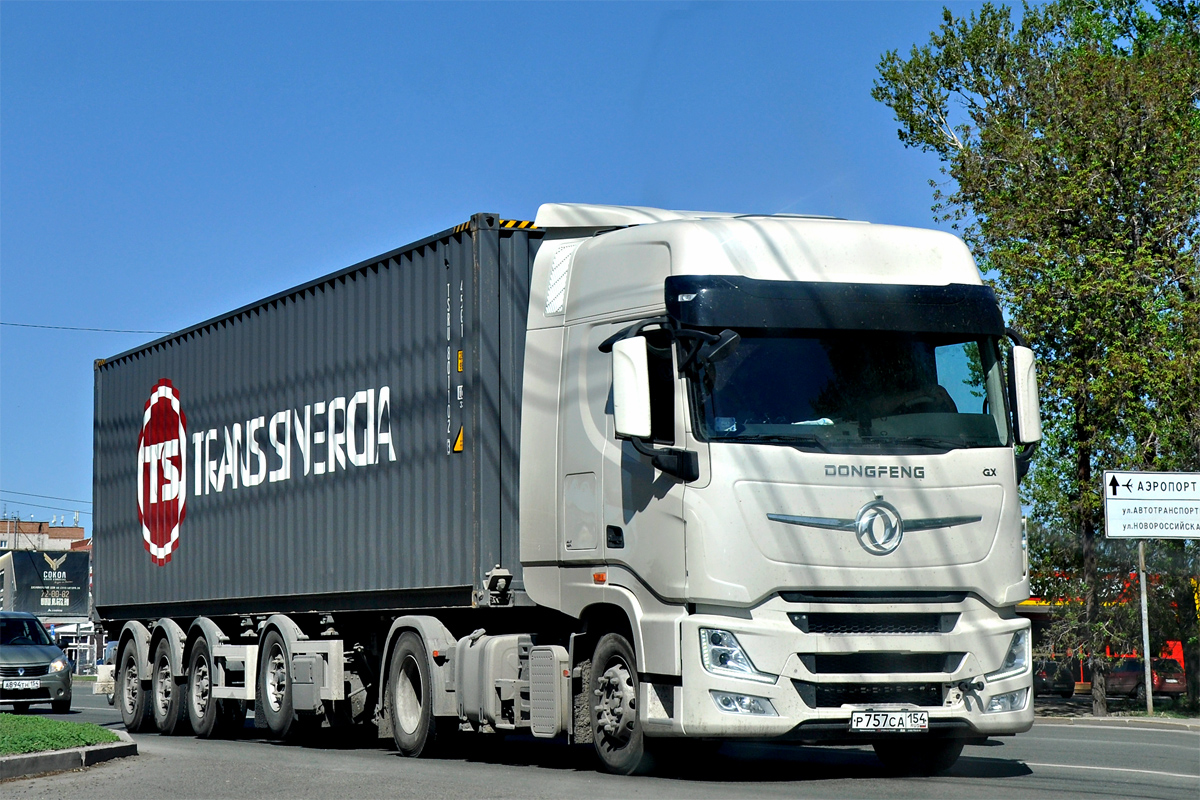 Новосибирская область, № Р 757 СА 154 — Dongfeng GX DFH4180