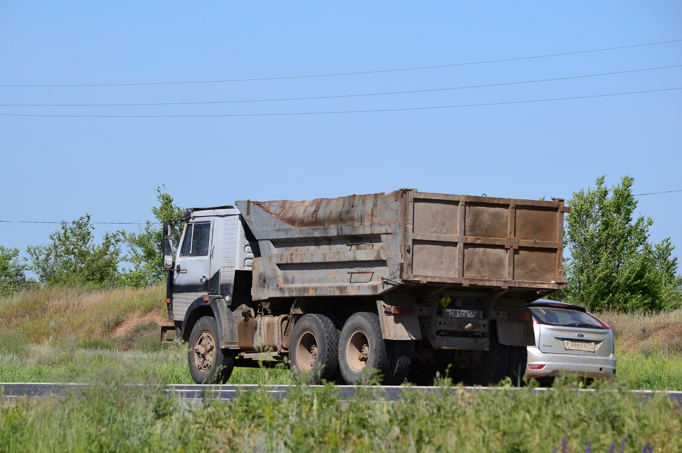 Волгоградская область, № К 081 СХ 134 — КамАЗ-5511