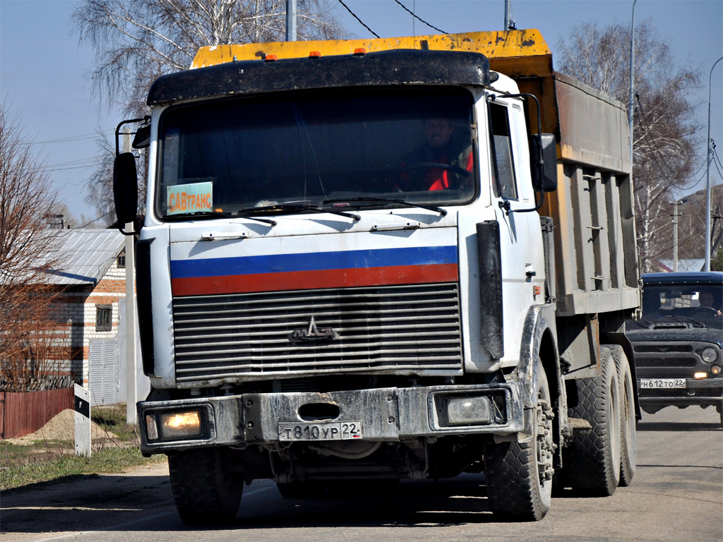 Алтайский край, № Т 810 УР 22 — МАЗ-551605