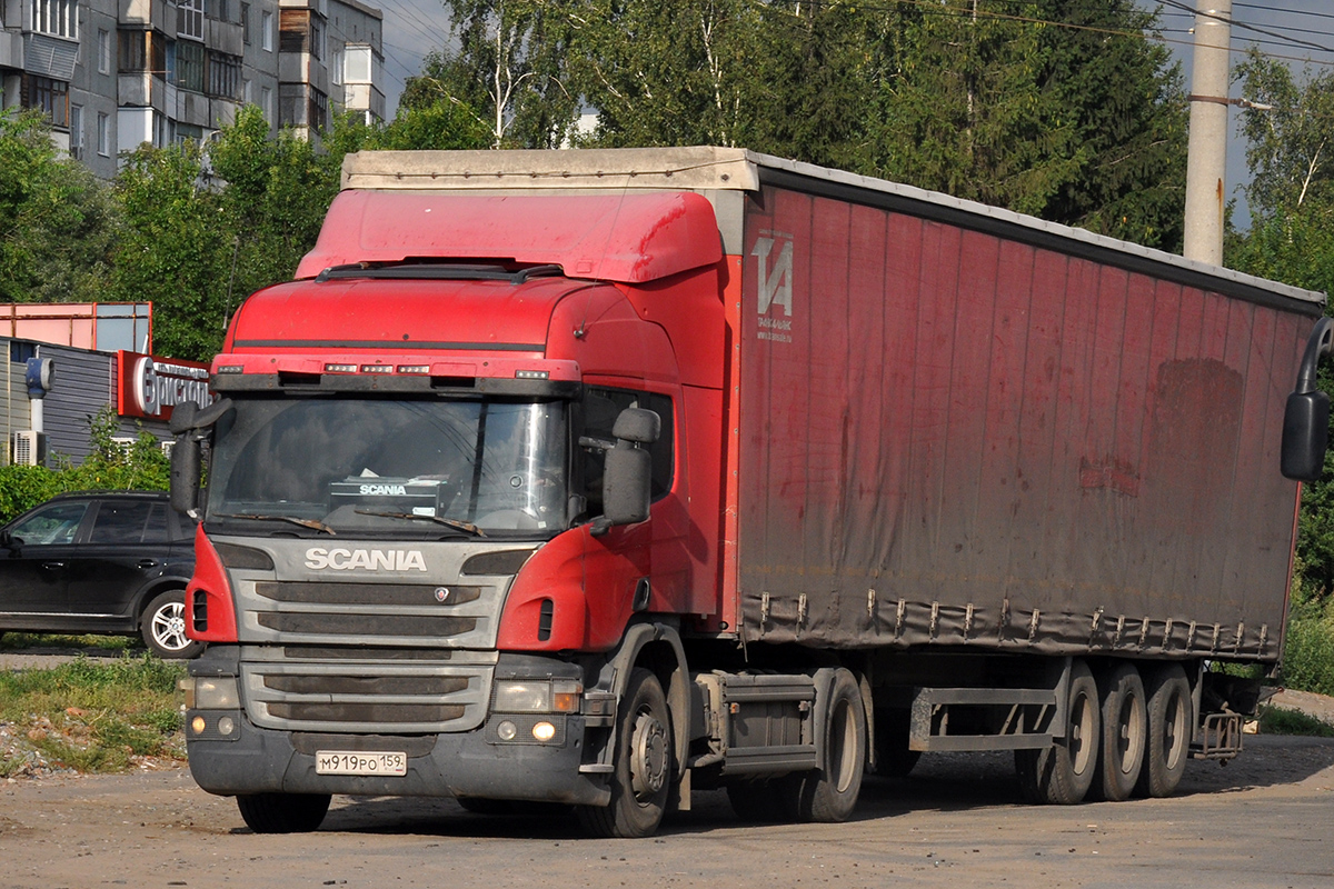 Пермский край, № М 919 РО 159 — Scania ('2011) P400