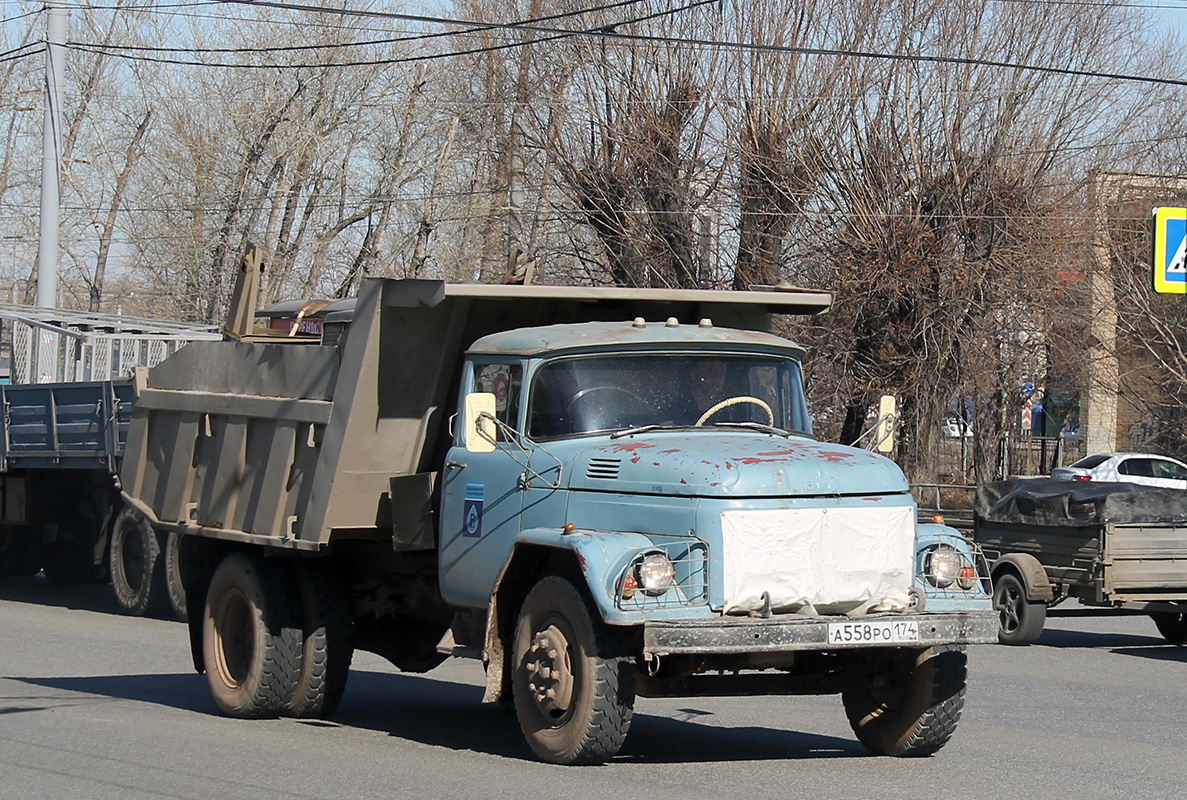 Челябинская область, № А 558 РО 174 — АМУР (общая модель)