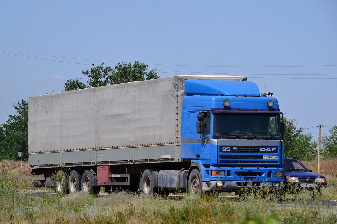 Волгоградская область, № У 888 НК 34 — DAF 95 FT