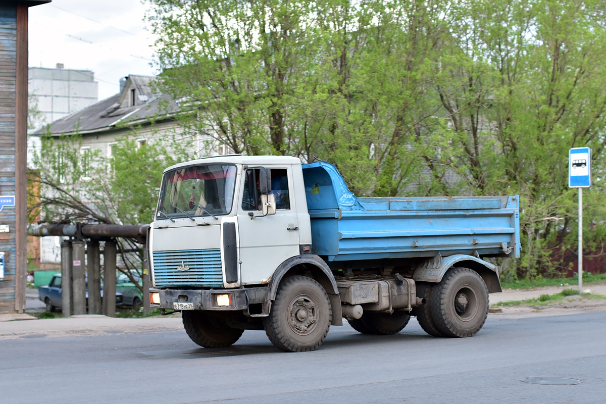 Архангельская область, № Е 318 МЕ 29 — МАЗ-5551 [555100]