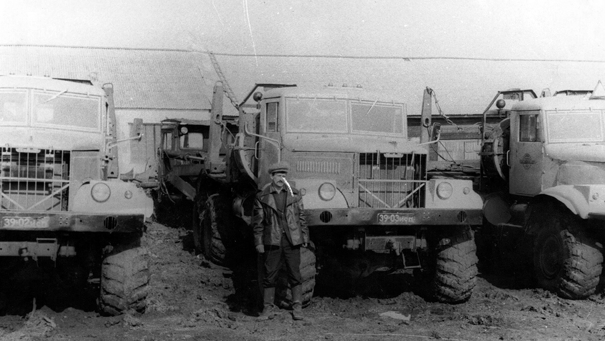 Иркутская область, № 39-03 ИСП — КрАЗ-255Л; Исторические фотографии (до 2000 года) (Иркутская область)