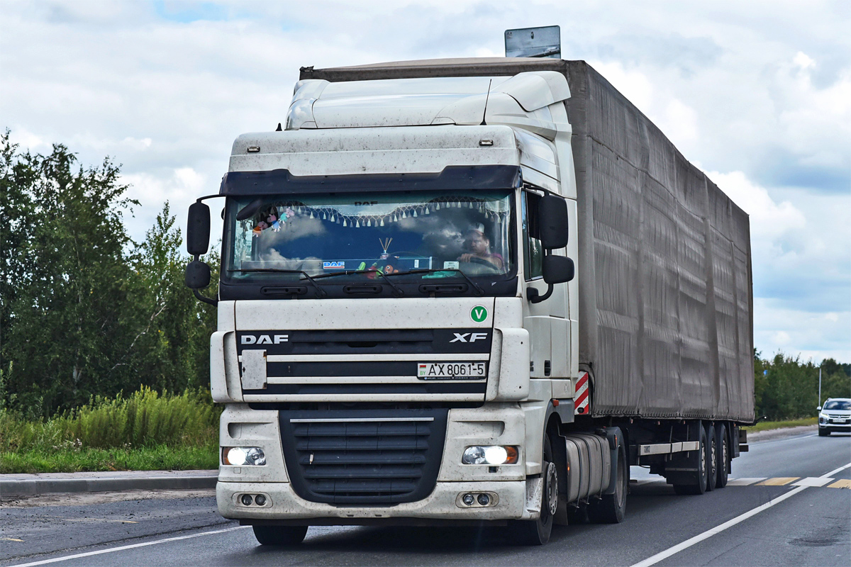 Минская область, № AX 8061-5 — DAF XF105 FT