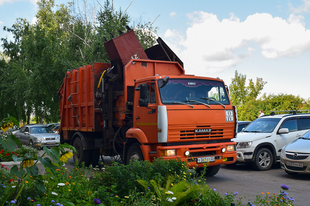 Алтайский край, № У 369 ТТ 22 — КамАЗ-53605-62
