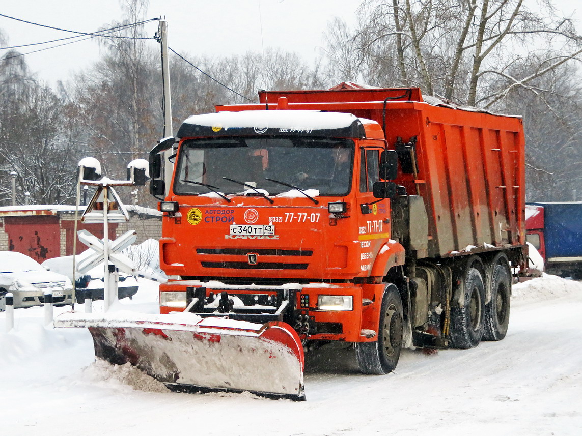 Кировская область, № С 340 ТТ 43 — КамАЗ-6520 (общая модель)
