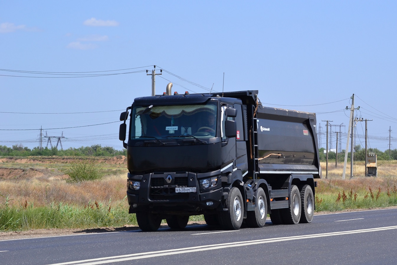 Волгоградская область, № К 638 НМ 134 — Renault K-Series