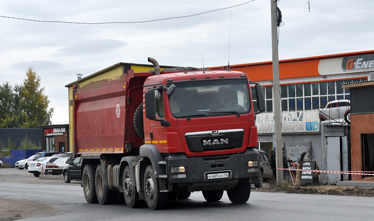 Омская область, № Х 485 НО 55 — MAN TGS 41.440