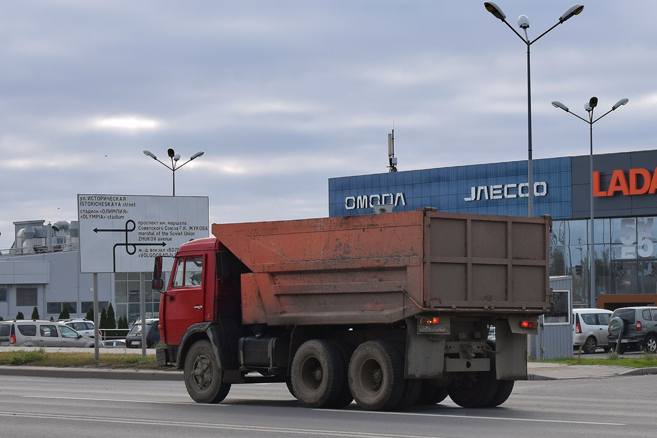 Волгоградская область, № М 529 ЕР 134 — КамАЗ-55111 [551110]