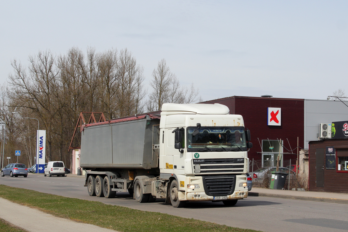 Литва, № JSB 202 — DAF XF105 FT