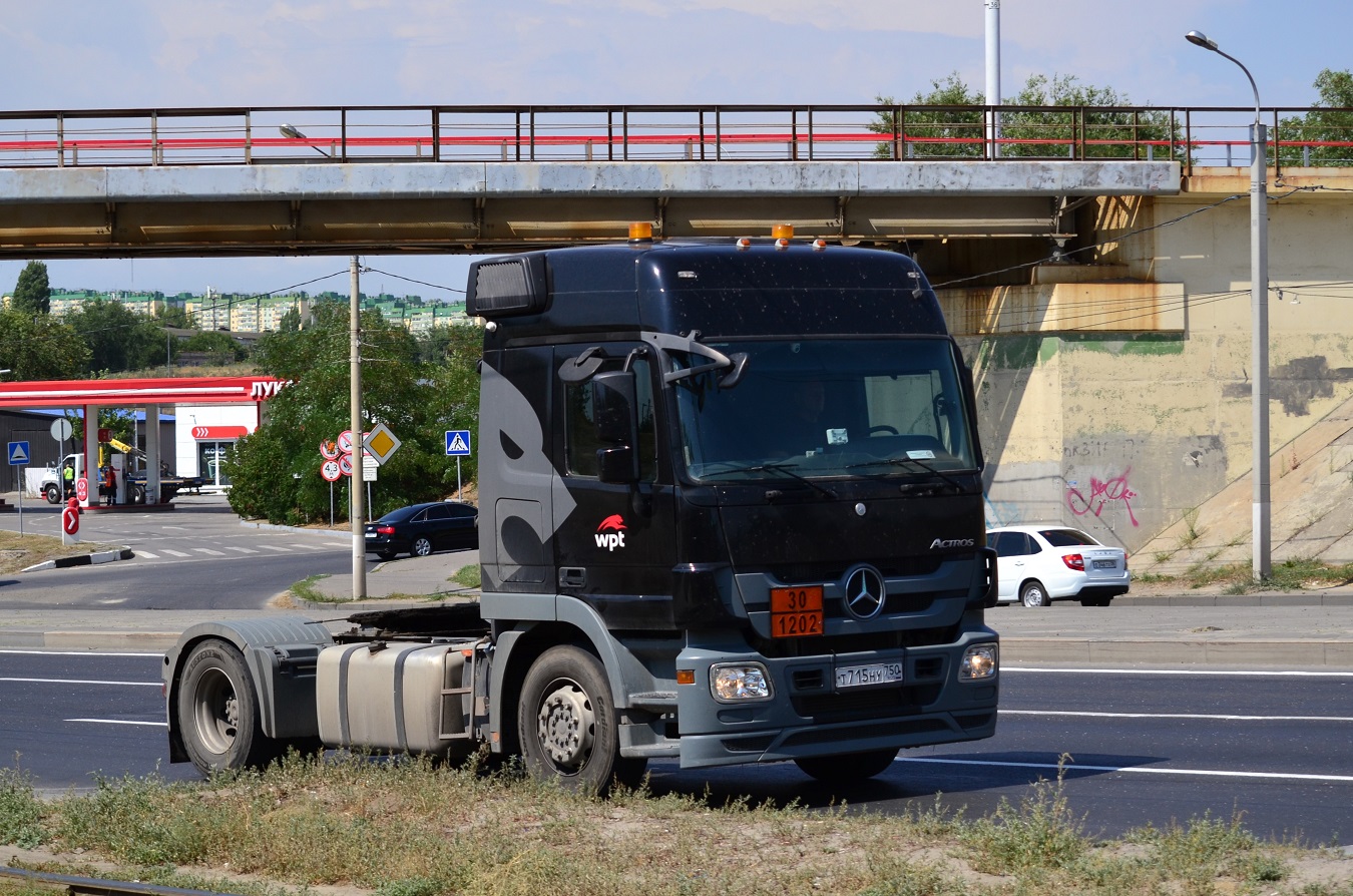 Московская область, № Т 715 НУ 750 — Mercedes-Benz Actros ('2009) 1844